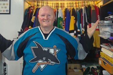 San Jose Sharks 🦈 reveal new heritage 2.0 35th anniversary jersey.