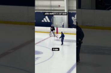 James Reimer is back with the #Leafs after signing a PTO. He’ll be wearing 47 this time around #NHL