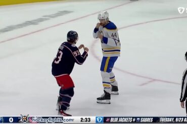 Josh Dunne vs Max McCue Sep 22, 2025