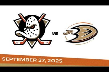 Anaheim Jr Ducks 14U AAA vs Anaheim Jr Ducks 16U AA (9/27/2025)