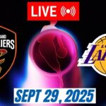 NBA LIVE! Los Angeles Lakers vs Cleveland Cavaliers September 29, 2025 | 2025 NBA Season Live 2K