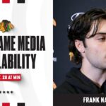 Frank Nazar on Preseason Hat Trick | Chicago Blackhawks