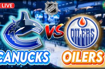 Vancouver Canucks vs Edmonton Oilers: NHL Preseason LIVE Watch Party and Play by Play