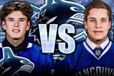 BRAEDEN COOTES VS BO HORVAT: VANCOUVER CANUCKS PROSPECT BREAKDOWN