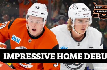 Matvei Michkov & Trevor Zegras impress in Flyers’ home preseason debut | PHLY Flyers Podcast