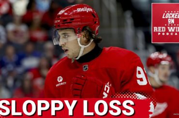 Detroit Red Wings look sloppy in third straight preseason loss | Nate Danielson injured