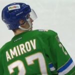 1-й матч Родиона Амирова в КХЛ после возвращения с МЧМ против "Ак Барса" Amirov vs Ak Bars 10/01/21