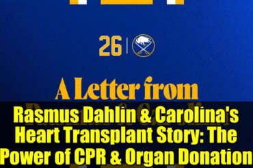 Rasmus Dahlin & Carolina's Heart Transplant Story: The Power of CPR & Organ Donation
