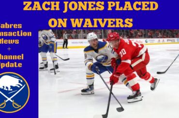 Sabres Place Zach Jones on Waivers