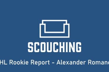 NHL Rookie Report - Alexander Romanov