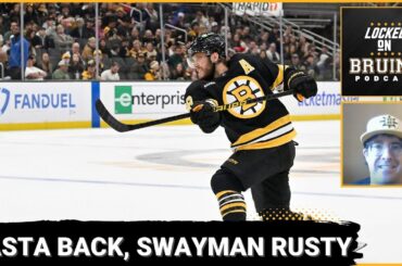 Boston Bruins DRESS REHEARSAL: Pastrnak Shines, Swayman Rusty, Kuraly Scores Emotional Goal