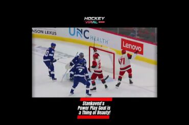 Stankoven's Power Play Goal is a Thing of Beauty!