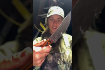 Putting our new @MontanaKnifeCompany knife to use. These bad boys are sharp!