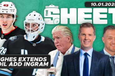 Luke Hughes Extends & Oilers Add Ingram ft. Brian Burke & James Nichols | The Sheet with Jeff Marek