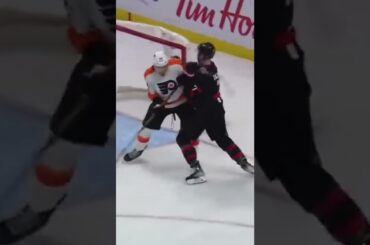 Brady Tkachuk vs Ristolainen Wrestling on the Ice? NHL 2022 Weird! #shorts #hockey