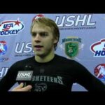 USHL in Russia: Musketeers vs. Latvia - Collin Olson