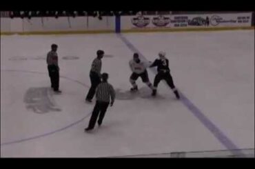 Hockey Fights - Blachman vs Kennedy Nov 9