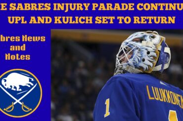 The Sabres are Dealing with Injuries