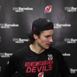 Lachance, Halonen and Keefe speak at practice Friday
