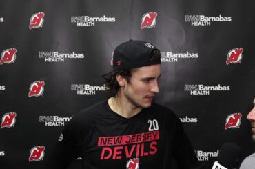 Lachance, Halonen and Keefe speak at practice Friday