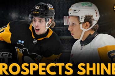 Penguins Top Prospects Shine in Biggest Spotlight of the Preseason