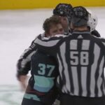 Radko Gudas And Yanni Gourde Drop The Gloves