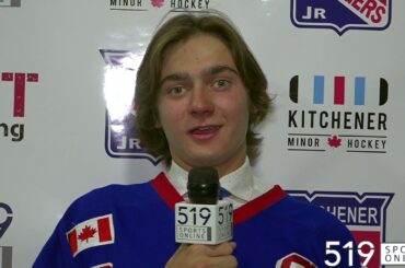 OHL Draft 2021 - Kyle Morey picked in the 5th round by the Owen Sound Attack