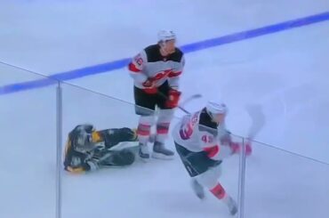 Sidney Crosby injury 3rd period against N. J.  Devils