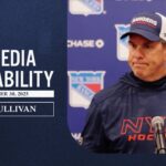 NYR Training Camp: Mike Sullivan Media Availability | September 30, 2025