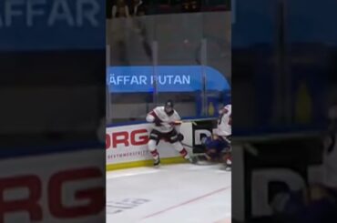 Eemil Viro boarding (Malmö Redhawks mot Djurgården Hockey) (#Shorts)