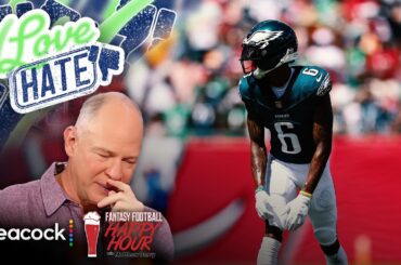 Devonta Smith, Jordan Addison unreliable WRs in Week 5 | Fantasy Football Happy Hour | NFL on NBC