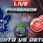Toronto Maple Leafs vs Detroit Red Wings LIVE Stream Game Audio | NHL LIVE Preseason Gamecast & Chat