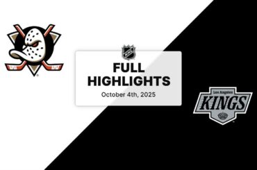 NHL Preseason Highlights | Ducks vs. Kings | October 04, 2025
