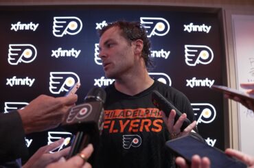 10/4 PHI vs. NJD Postgame: Noah Juulsen