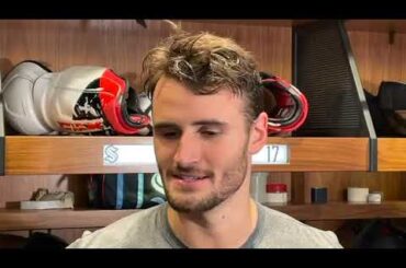 Seattle Kraken's Goalie Joey Daccord talks about the end of presseason post game press conference