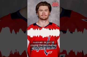 Connor McMichael happy with Caps' preseason process