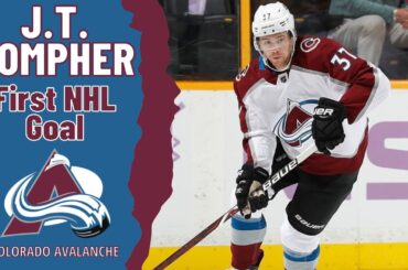 J.T. Compher #37 (Colorado Avalanche) first NHL goal Mar 15, 2017 (Classic NHL)