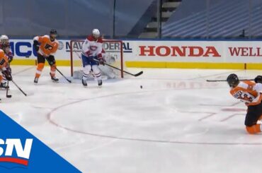 Philadelphia Flyers Score Twice During Jesperi Kotkaniemi's Game Misconduct Penalty