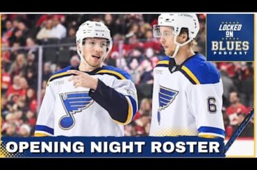 The St. Louis Blues Have Their 2025-2026 Opening Night Roster Set| Dvorsky Didn't Make the Team