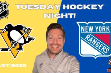 NHL Pick - Pittsburgh Penguins vs New York Rangers Prediction, 10/7/2025 Free Best Bets & Odds