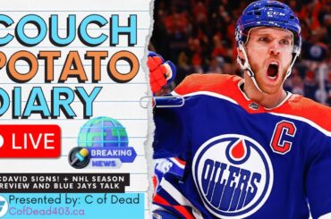 🚨 Connor McDavid Signs New Deal | Flames Prospect Surprise | Jays Dominate Yankees | NHL O/U Preview