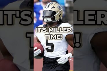 IT’S MILLER TIME IN NEW ORLEANS! #shorts #nfl Saints News On Kendre Miller