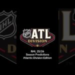 NHL 2025/2026 Season Atlantic Division Predictions
