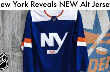 New York Islanders Reveal NEW 3rd Jersey! - NHL Jersey Review