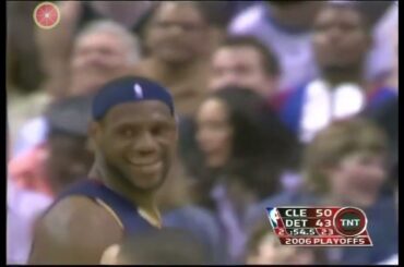 Throwback NBA Playoffs ECSF 2006.5.17 Cleveland Cavaliers at Detroit Pistons G5 FHD