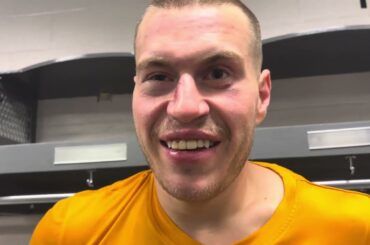 Exclusive: Sam Poulin on preseason fight, carving out role