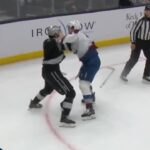 Avalanche's Josh Manson Lays Massive Hit, Answers The Call On Fight Vs. Kings