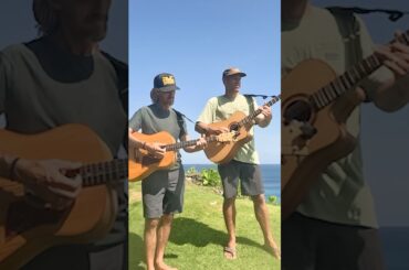 Jack Johnson & Rob Machado play music and surf pumping Uluwatu in our latest video✨ #music #surfing