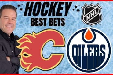 NHL Free Pick - Calgary Flames vs Edmonton Oilers - NHL Wednesday 10/8/25 - Rickenbach NHL Best Bet