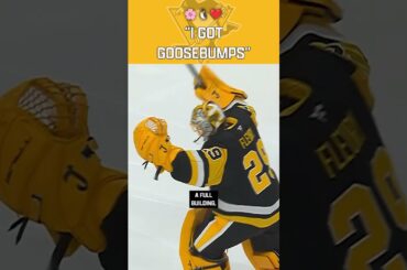 Fleury on His Night in Pittsburgh 🌸❤️